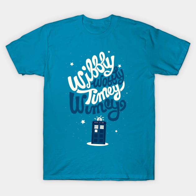 Wibbly Wobbly Timey Wimey T-Shirt by risarodil